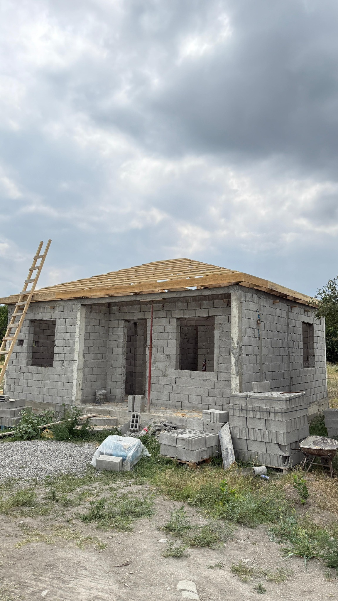 Modern building facade