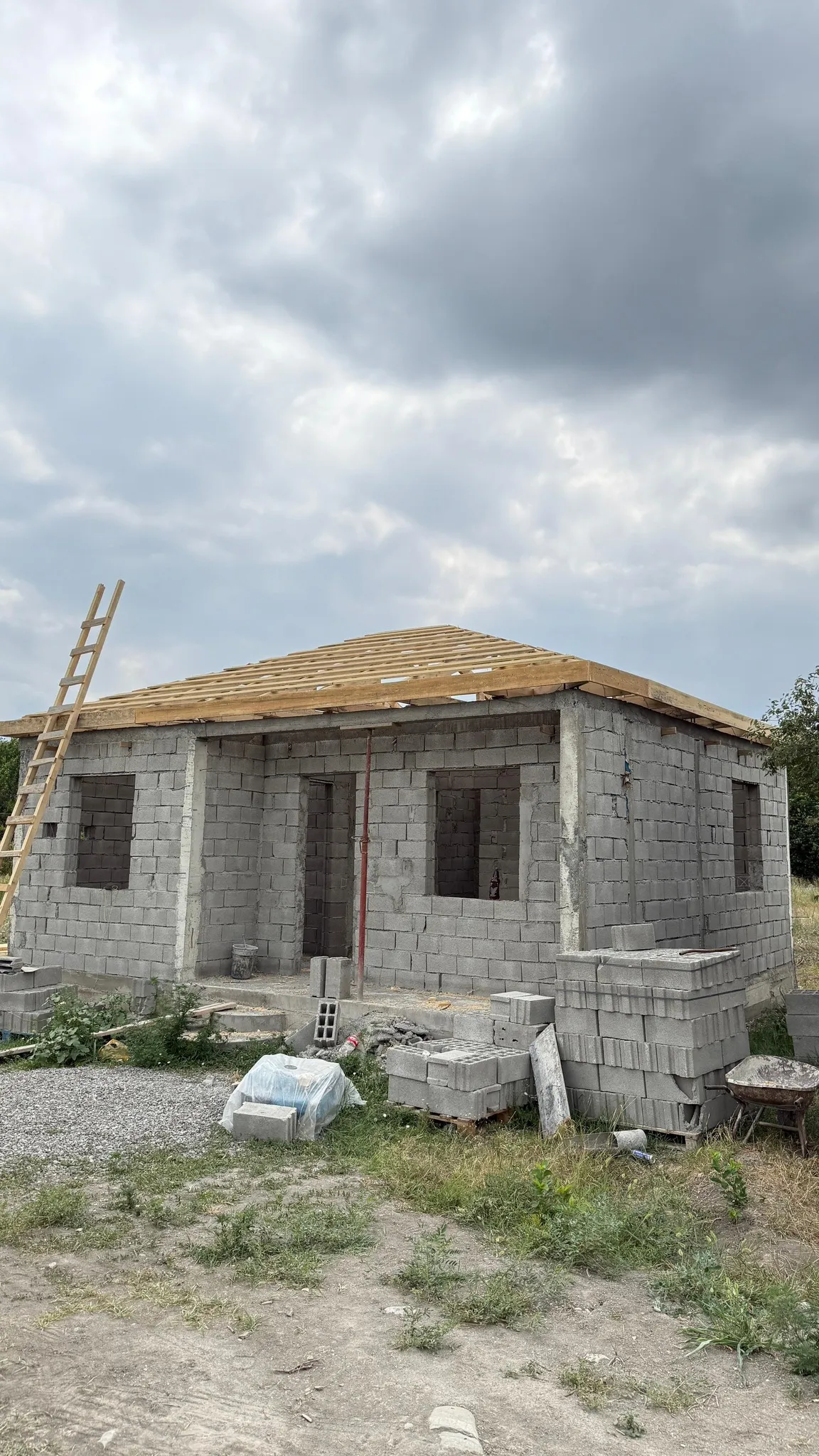 Modern building facade